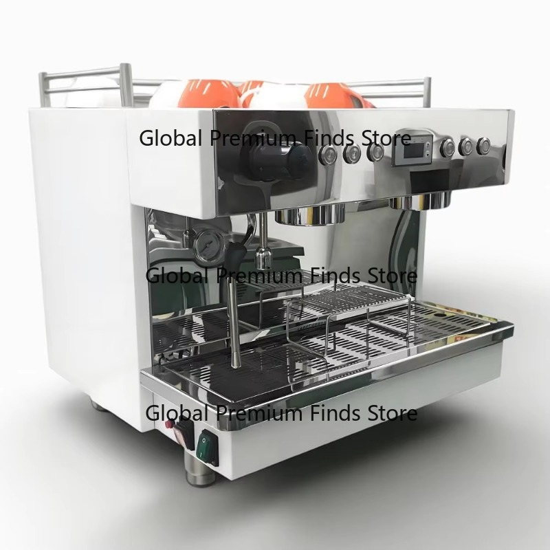 ماكينة قهوة إسبريسو احترافية ت - مراجعة Espresso Machine Rotary Pump وسعره