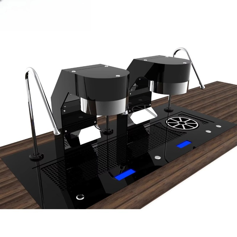 ماكينة قهوة إسبريسو تجارية 3 ف - مراجعة Commercial Coffee Machine 3 Group وسعره