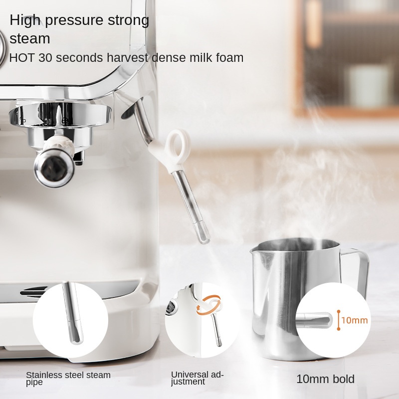 ماكينة قهوة شبه أوتوماتيكية بم - مراجعة Espresso Machine Dual Boiler وسعره