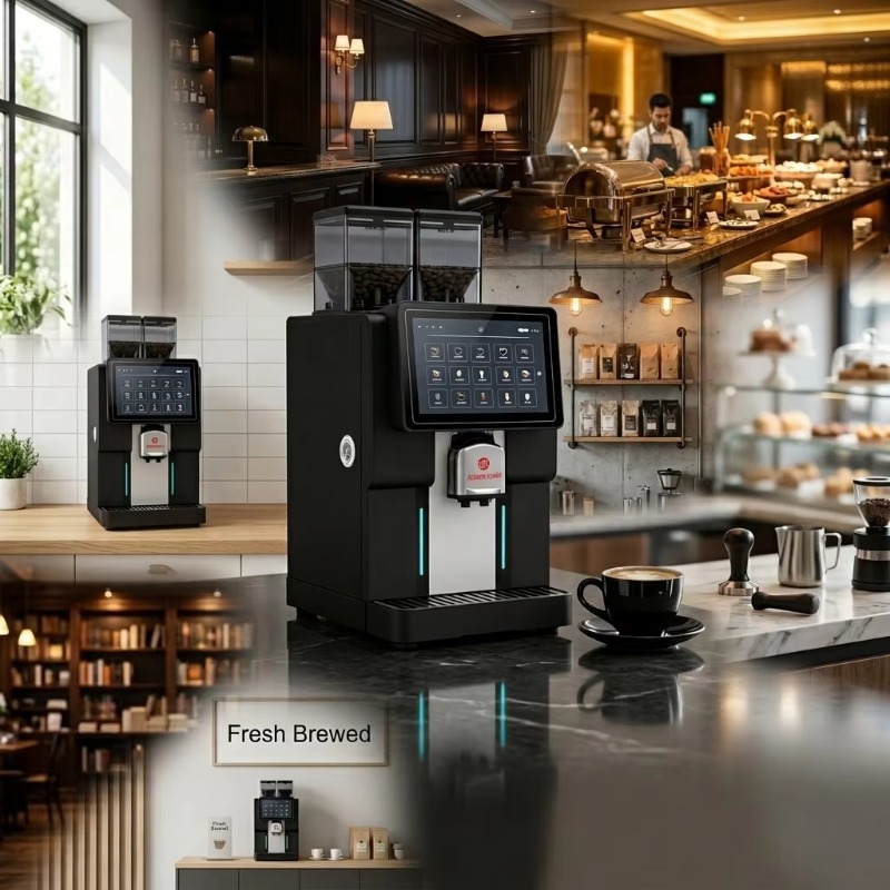 ماكينة قهوة إسبريسو أوتوماتيكي - مراجعة Espresso Machine Dual Boiler وسعره
