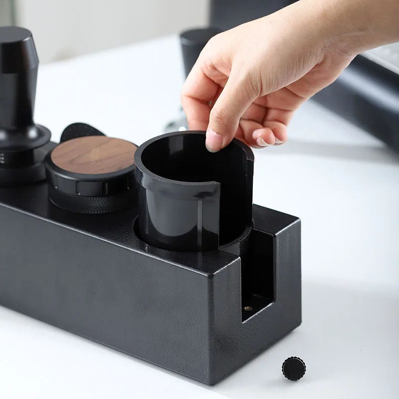 محطة توزيع وضغط القهوة مع مجمو - مراجعة Espresso Tamper Station وسعره