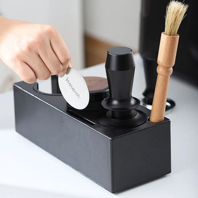 محطة توزيع وضغط القهوة مع مجمو - مراجعة Espresso Tamper Station وسعره