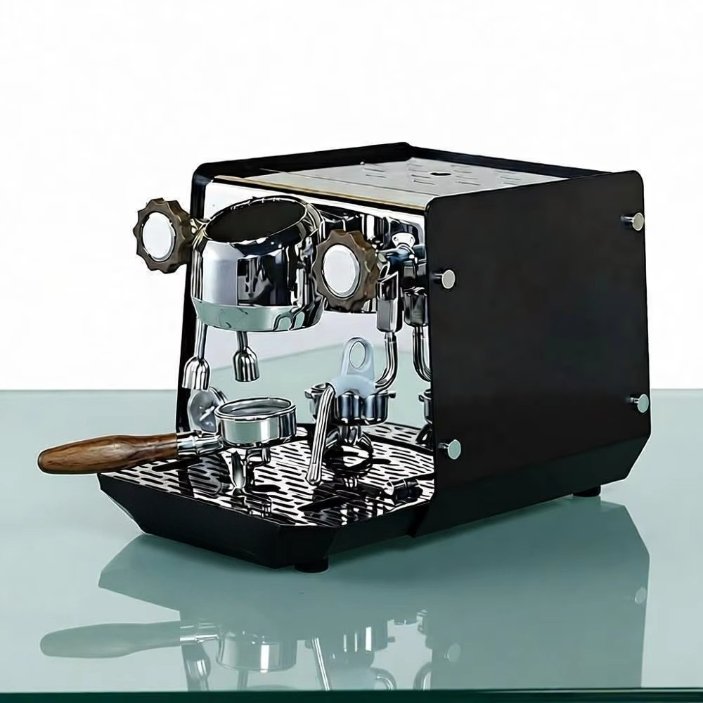 ماكينة قهوة كهربائية عالية الج - مراجعة Espresso Machine Rotary Pump وسعره
