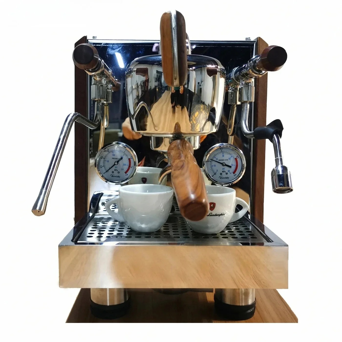 ماكينة قهوة إسبريسو شبه أوتوما - مراجعة Espresso Machine 1 Group E61 وسعره