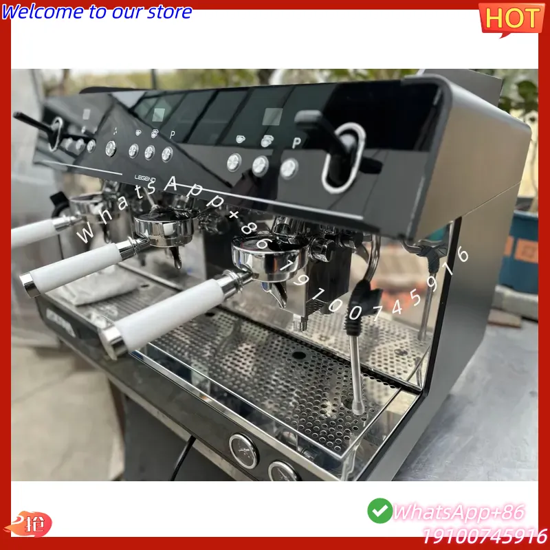 ماكينة قهوة إسبريسو احترافية ت - مراجعة Commercial Coffee Machine 3 Group وسعره